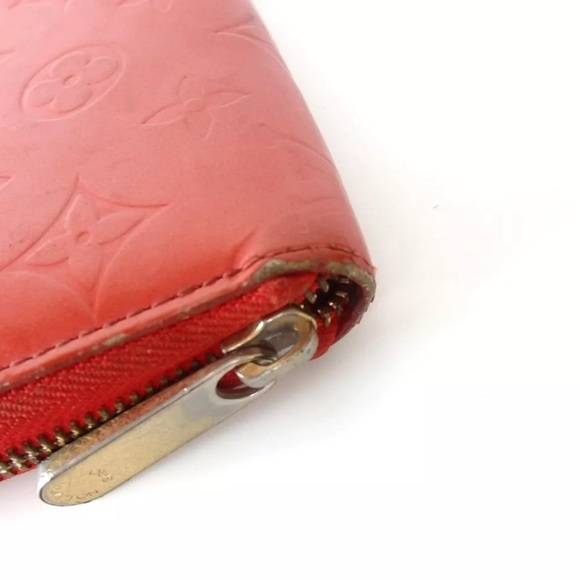 Authentic LOUIS VUITTON M91981 Vernis Zippy wallet purse leather[Used] - Picture 7 of 14